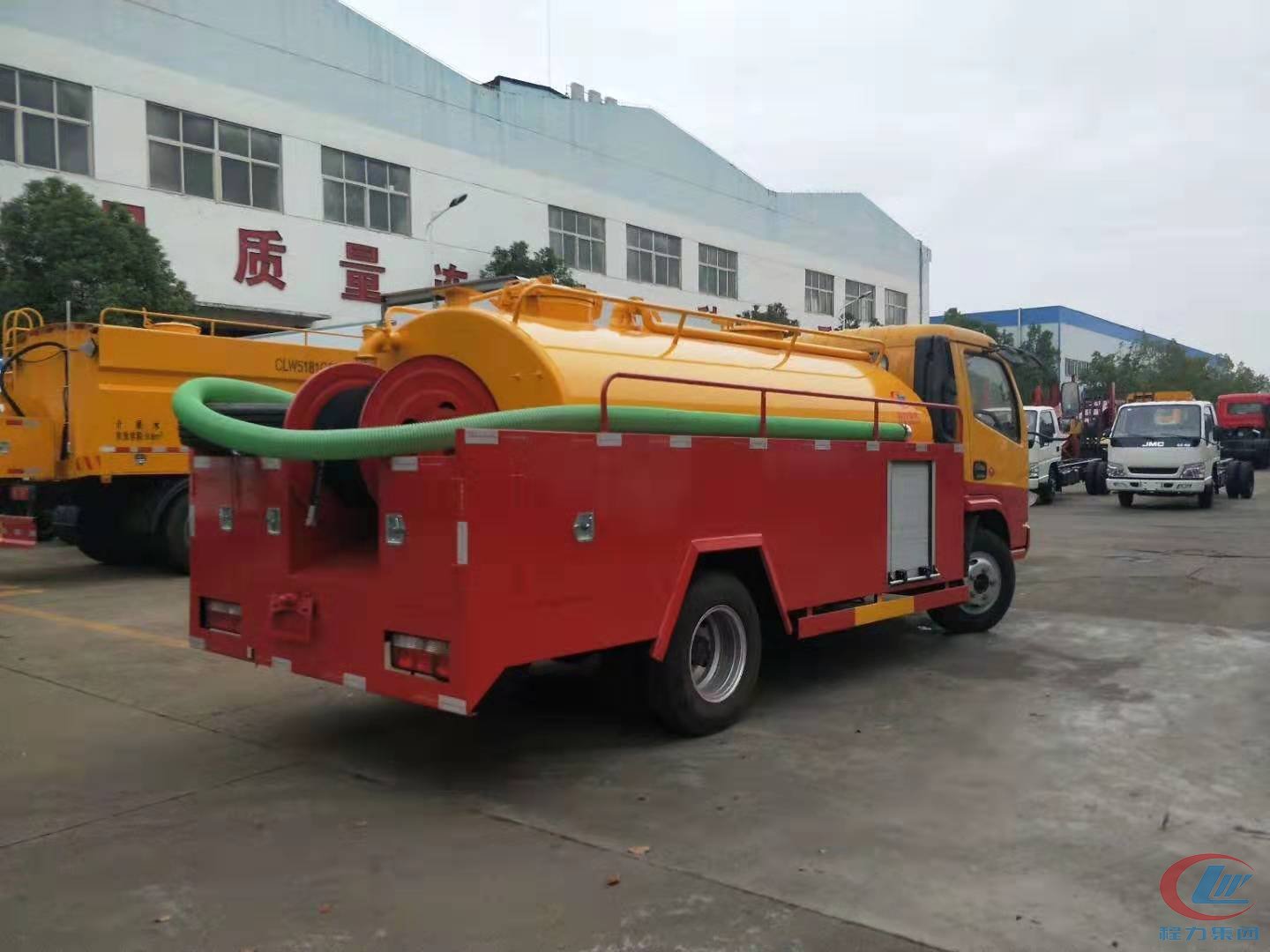 博亿堂官网东风多利卡D6蓝牌疏通车吸粪车