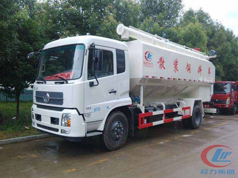 博亿堂官网东风天锦散装饲料运输车高清图