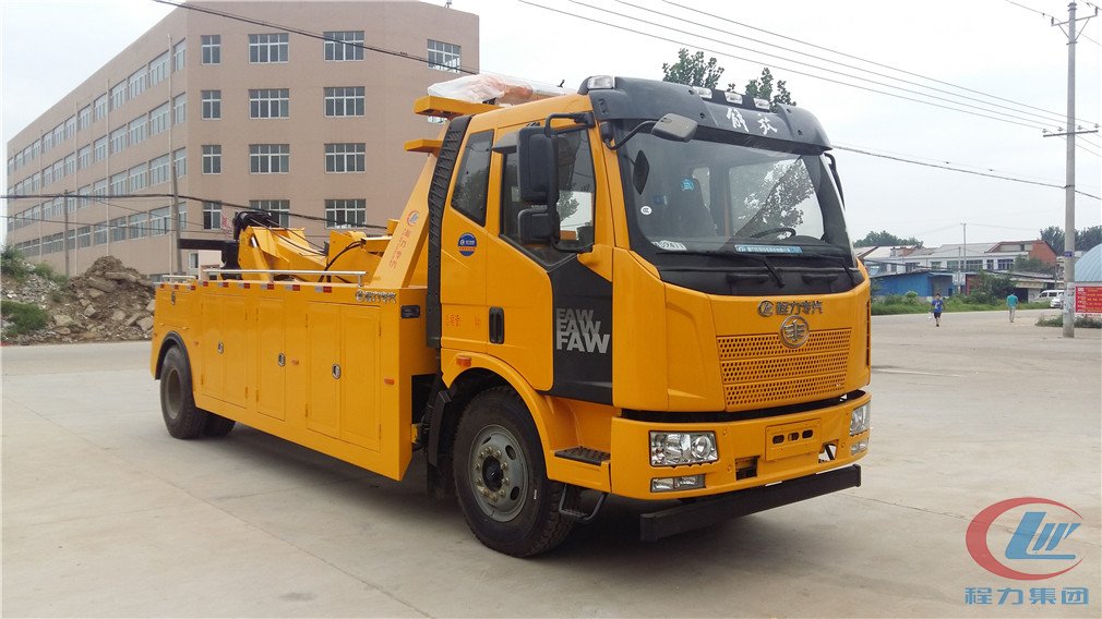 博亿堂官网集团解放单桥一托一清障车侧面图