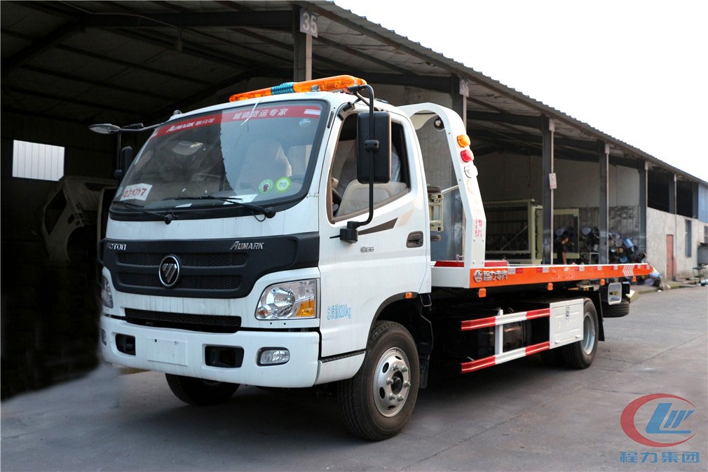 博亿堂官网福田欧马可一拖二清障车高清图