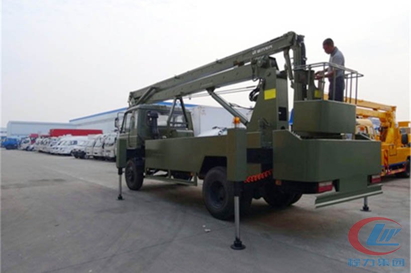 博亿堂官网东风153型20米高空作业车侧面图