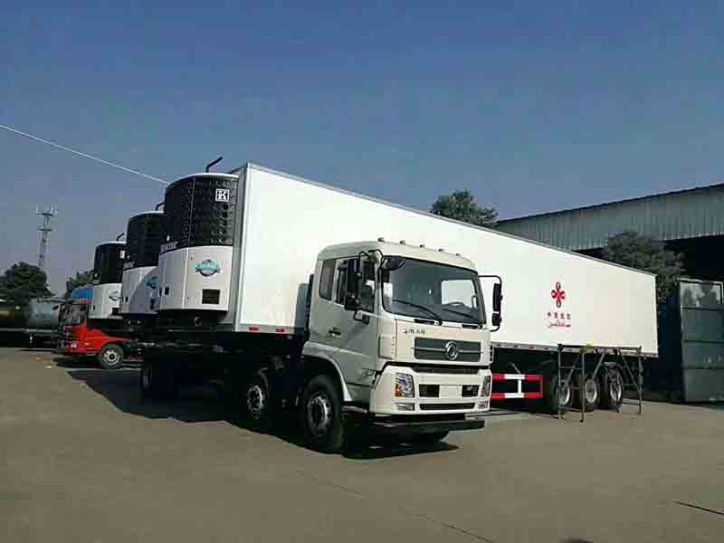 博亿堂官网汽车援助苏丹28台牵引车及半挂冷藏车项目