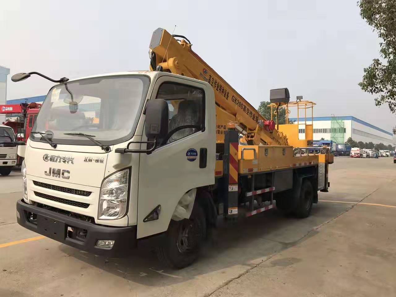 湖北博亿堂官网江铃20米高空作业车高清图