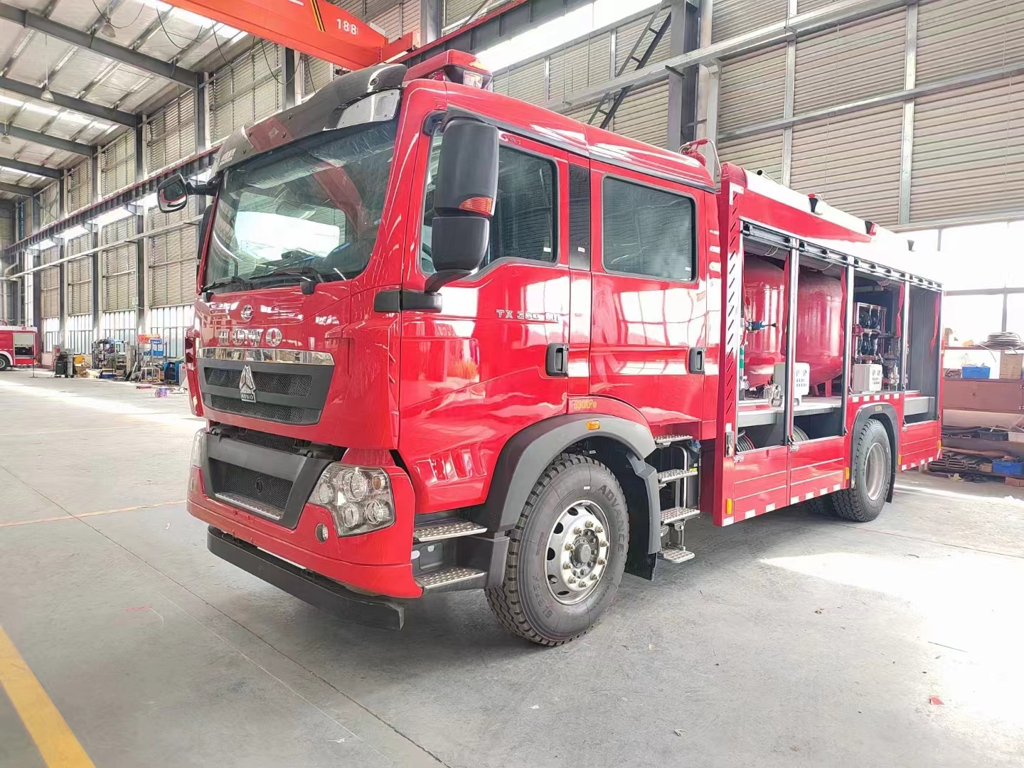 博亿堂官网应急消防系列干粉消防车