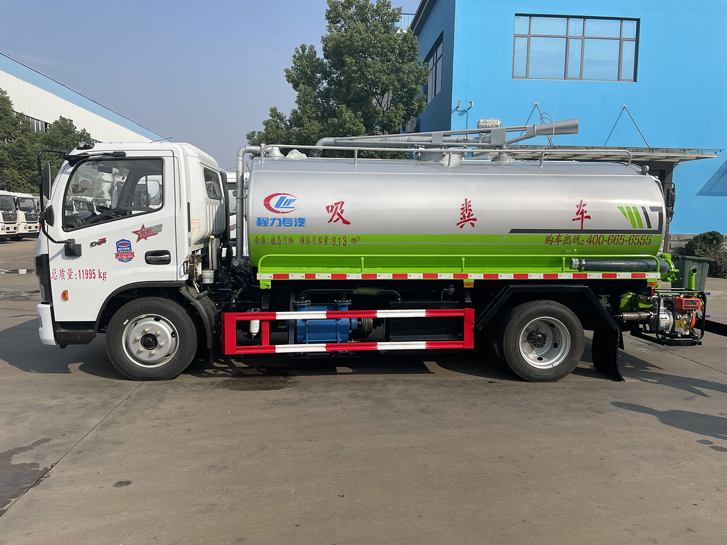 博亿堂官网专汽东风多利卡8方吸粪车